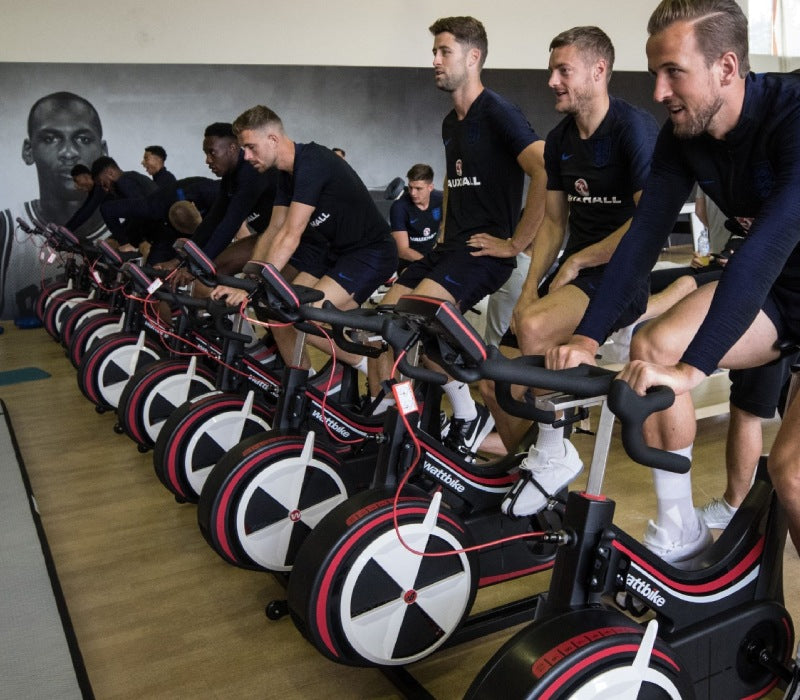 Preparing for the pitch with Wattbike