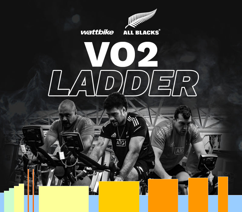 Presenting VO2 Ladder. Created by the All Blacks