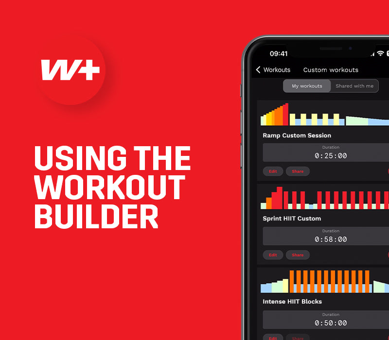 How to create custom workouts on Wattbike Hub+