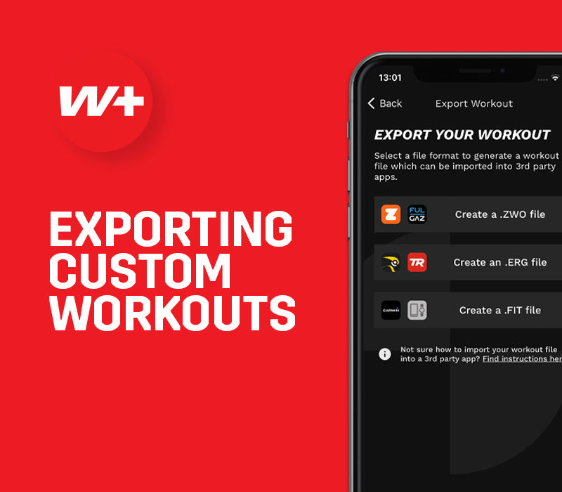 How to export Wattbike Hub+ workouts to third party apps