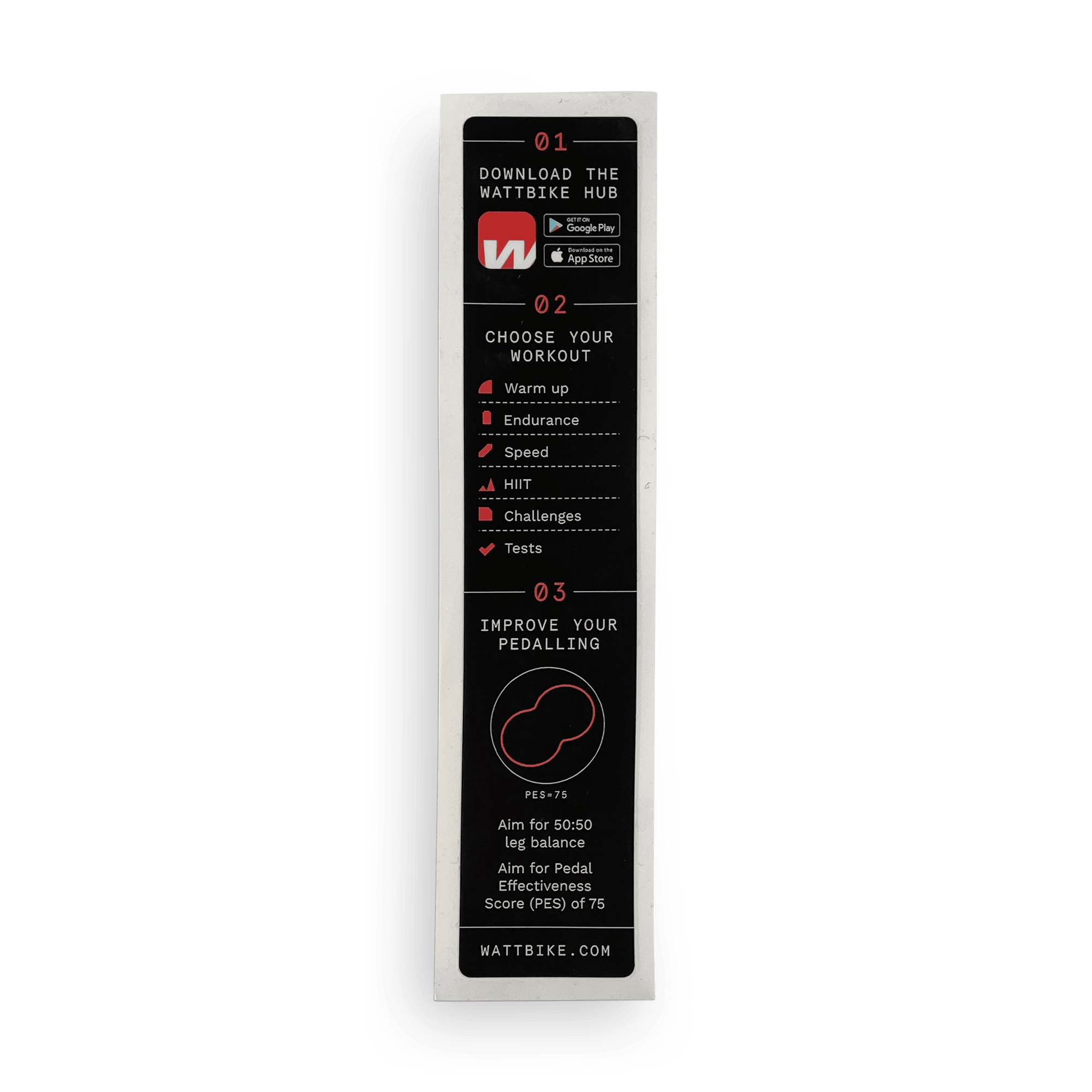 Wattbike Hub App Sticker