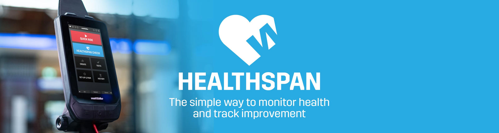 Healthspan Range Shot Healthspan Score | Measure & Improve Your Fitness | Wattbike