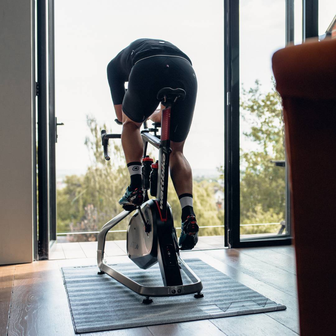 Floor Mat for Indoor Bike Trainer Wattbike